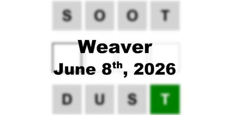 Weaver Answer - 8th June 2026