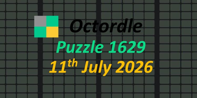 Daily Octordle 11th June 2026 Answers Today 1629