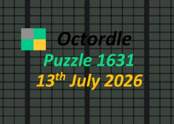‘Wordle’ Answer Today 1850 July 13th 2026 – Hints and Solution (7/13/26)