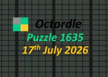 ‘Wordle’ Answer Today 1854 July 17th 2026 – Hints and Solution (7/17/26)