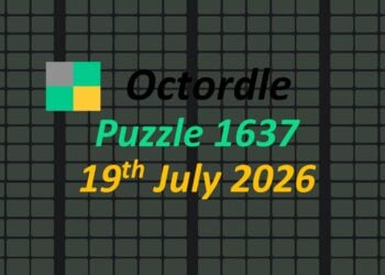 ‘Wordle’ Answer Today 1856 July 19th 2026 – Hints and Solution (7/19/26)