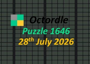 ‘Wordle’ Answer Today 1865 July 28th 2026 – Hints and Solution (7/28/26)
