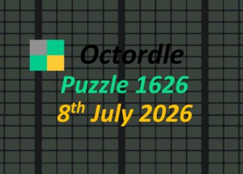 ‘Wordle’ Answer Today 1845 July 8th 2026 – Hints and Solution (7/8/26)