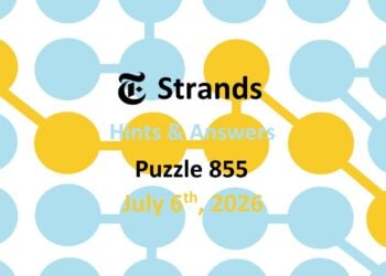 ‘Wordle’ Answer Today 1843 July 6th 2026 – Hints and Solution (7/6/26)