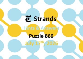 ‘Wordle’ Answer Today 1854 July 17th 2026 – Hints and Solution (7/17/26)