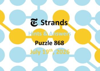 ‘Wordle’ Answer Today 1856 July 19th 2026 – Hints and Solution (7/19/26)