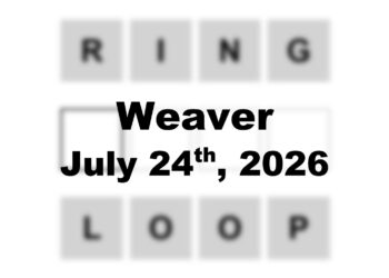 ‘Wordle’ Answer Today 1861 July 24th 2026 – Hints and Solution (7/24/26)