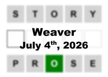 ‘Wordle’ Answer Today 1841 July 4th 2026 – Hints and Solution (7/4/26)