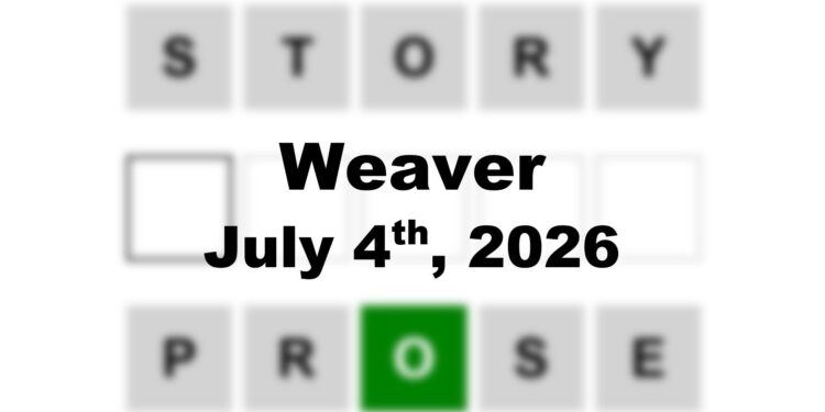 Weaver Answer - 4th July 2026