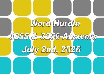 ‘Wordle’ Answer Today 1839 July 2nd 2026 – Hints and Solution (7/2/26)