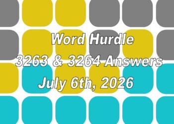 ‘Wordle’ Answer Today 1843 July 6th 2026 – Hints and Solution (7/6/26)