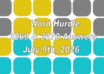 ‘Wordle’ Answer Today 1846 July 9th 2026 – Hints and Solution (7/9/26)