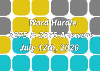 ‘Wordle’ Answer Today 1849 July 12th 2026 – Hints and Solution (7/12/26)