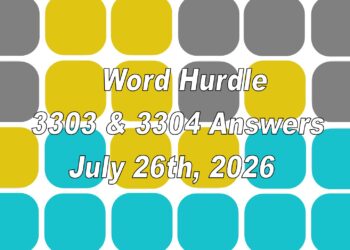 ‘Wordle’ Answer Today 1863 July 26th 2026 – Hints and Solution (7/26/26)
