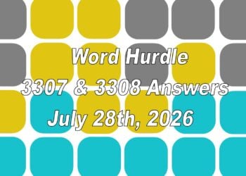 ‘Wordle’ Answer Today 1865 July 28th 2026 – Hints and Solution (7/28/26)