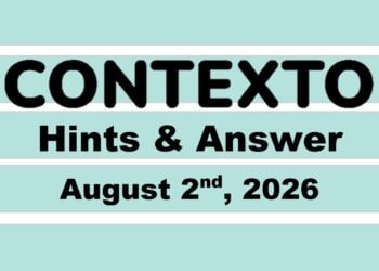 ‘Wordle’ Answer Today 1870 August 2nd 2026 – Hints and Solution (8/2/26)