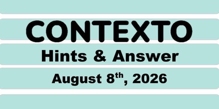 Daily Contexto 1420 - August 8th 2026
