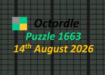 ‘Wordle’ Answer Today 1882 August 14th 2026 – Hints and Solution (8/14/26)