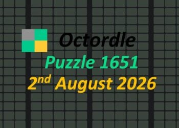 ‘Wordle’ Answer Today 1870 August 2nd 2026 – Hints and Solution (8/2/26)