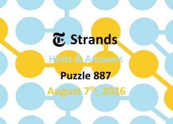 ‘Wordle’ Answer Today 1875 August 7th 2026 – Hints and Solution (8/7/26)