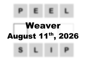 ‘Wordle’ Answer Today 1879 August 11th 2026 – Hints and Solution (8/11/26)