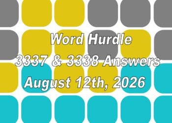 ‘Wordle’ Answer Today 1880 August 12th 2026 – Hints and Solution (8/12/26)