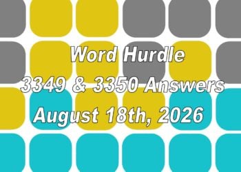 ‘Wordle’ Answer Today 1886 August 18th 2026 – Hints and Solution (8/18/26)